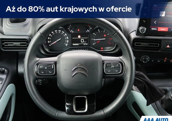 Citroen Berlingo cena 78000 przebieg: 43657, rok produkcji 2021 z Olszyna małe 232